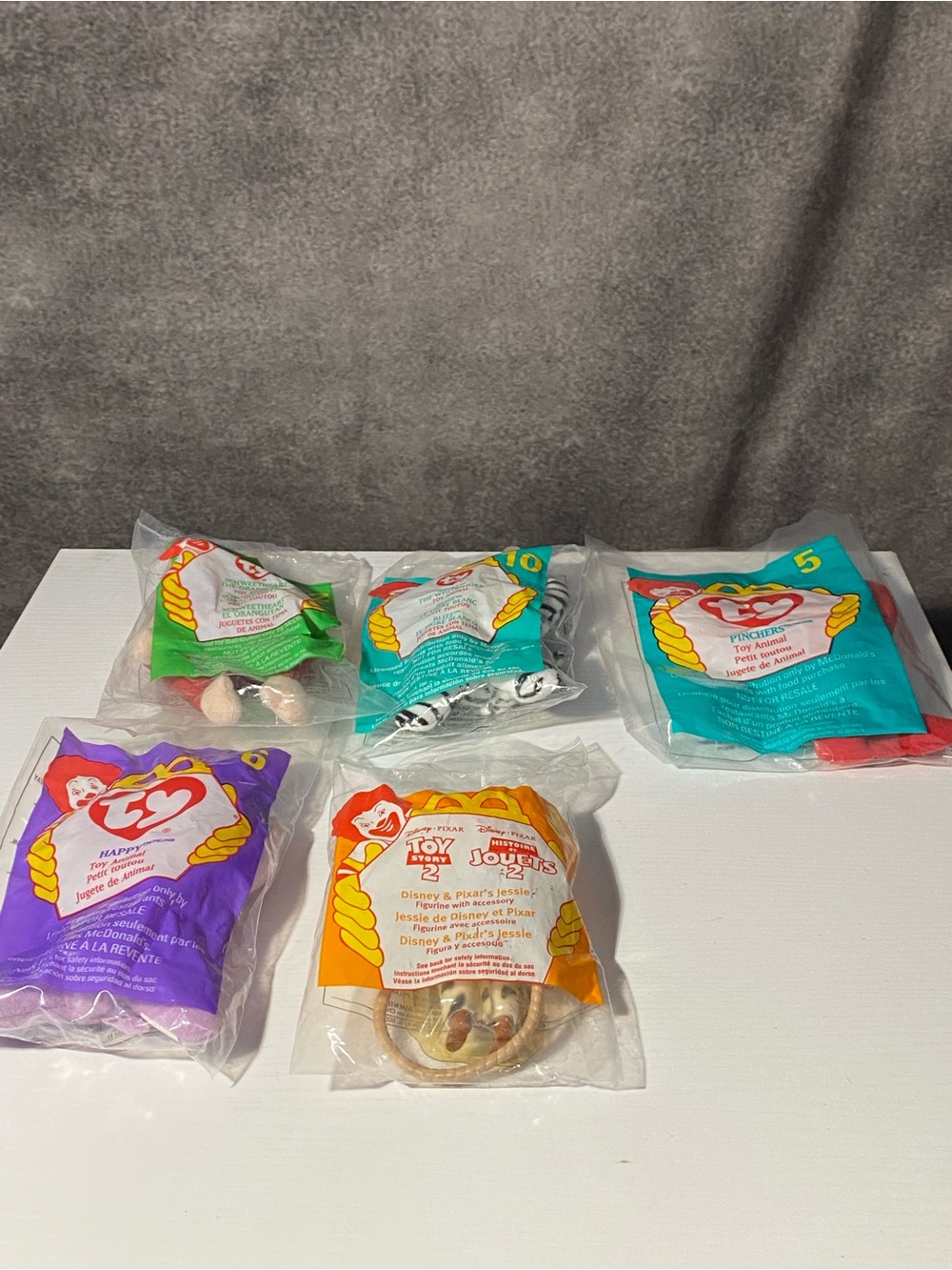 Vintage Beanie Baby And Toy Story 2 McDonald’s Toys